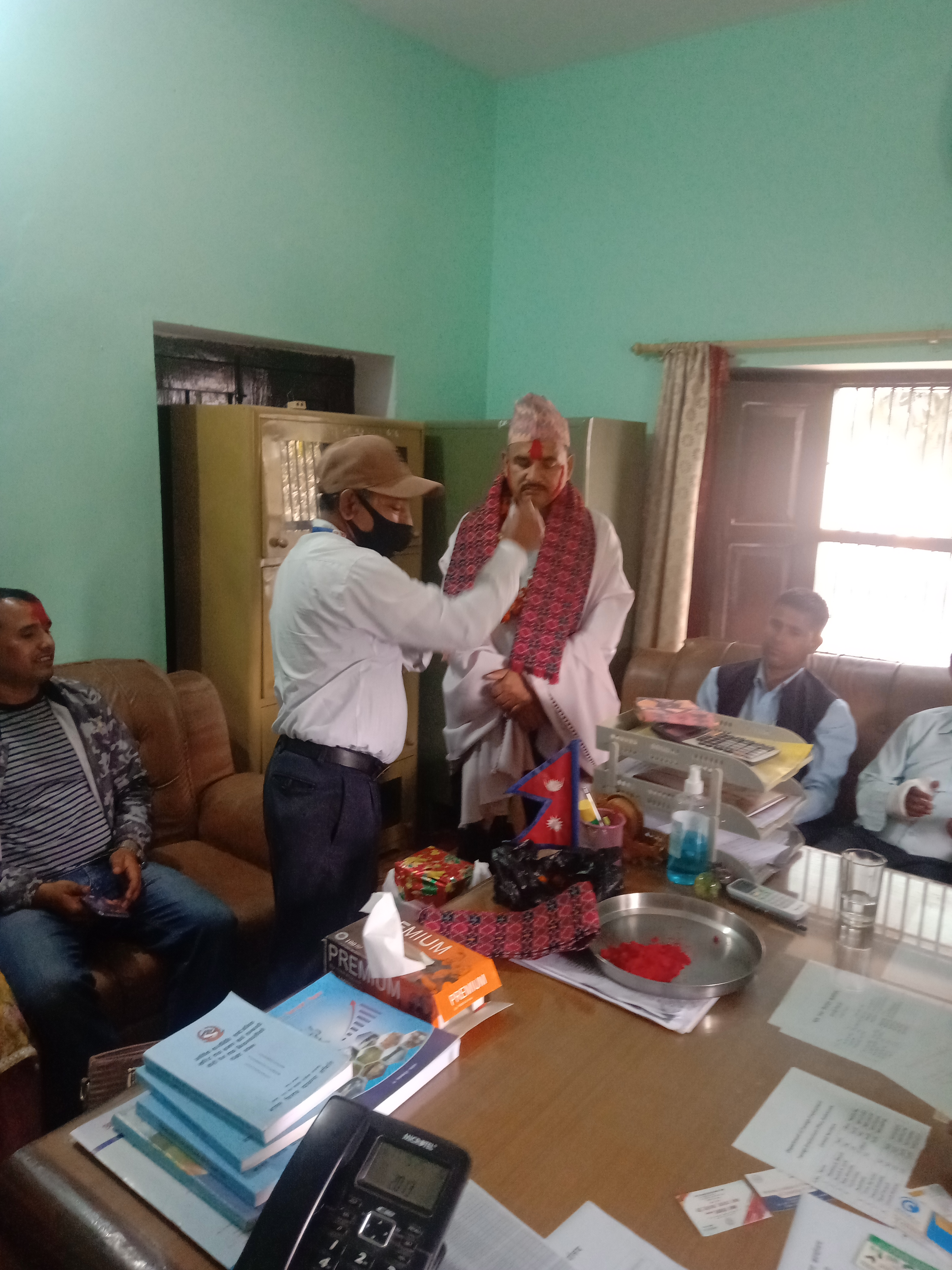 जय देव विष्ट सरको विदाई