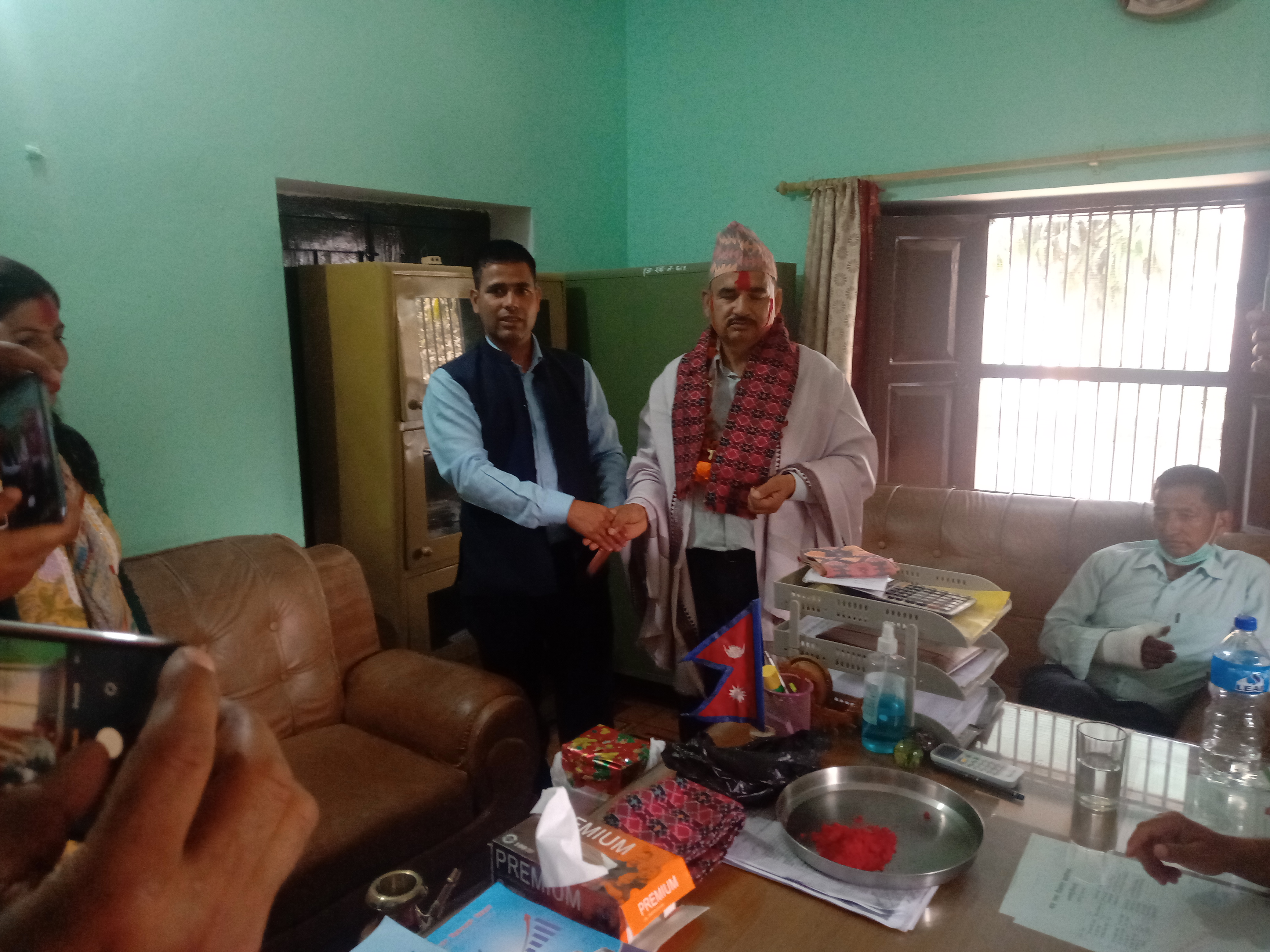 जय देव विष्ट सरको विदाई